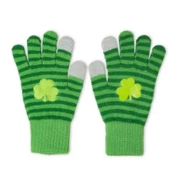 Gloves With Touchscreen Fingers - Kiss Me I'm A Runner -goneforarun Sales 2023 tr 41965 FRONT