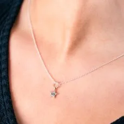 Sterling Silver 13.1 Star Half Marathon Necklace -goneforarun Sales 2023 tr 41993 LIFESTYLE 1