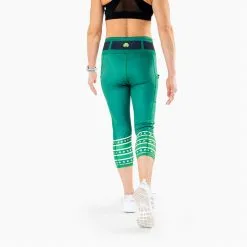 Running Performance Capris - Leprechaun 16 Running Performance Capris - Leprechaun -goneforarun Sales 2023 tr 42030 BACK