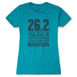 Running Women's Everyday Tee - 26.2 Math Miles