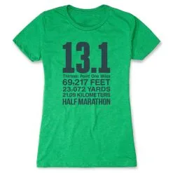 Running Women's Everyday Tee - 13.1 Math Miles 15 Running Women's Everyday Tee - 13.1 Math Miles -goneforarun Sales 2023 tr 42040 GREEN