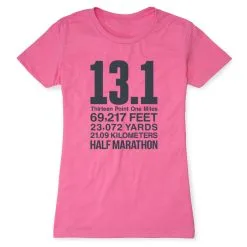 Running Women's Everyday Tee - 13.1 Math Miles 16 Running Women's Everyday Tee - 13.1 Math Miles -goneforarun Sales 2023 tr 42040 HOTPINK