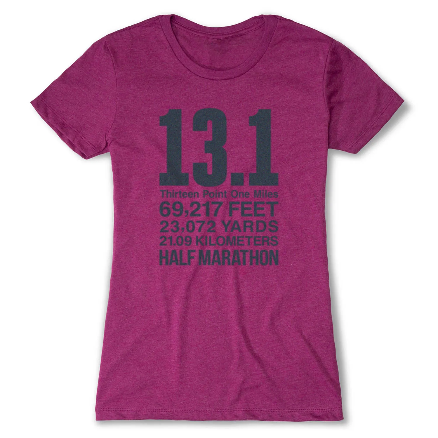Running Women's Everyday Tee - 13.1 Math Miles 9 Running Women's Everyday Tee - 13.1 Math Miles - Image 7