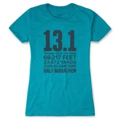 Running Women's Everyday Tee - 13.1 Math Miles