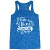 Flowy Racerback Tank Top - This Mom Runs To Burn Off The Crazy -goneforarun Sales 2023 tr 42056 BLUE MAIN