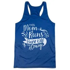 Women's Racerback Performance Tank Top - This Mom Runs To Burn Off The Crazy 19 Women's Racerback Performance Tank Top - This Mom Runs To Burn Off The Crazy -goneforarun Sales 2023 tr 42059 ROYAL MAIN