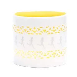 Soleil Home™ Running Porcelain Candle Holder - Runner Girl