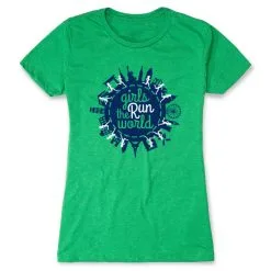 Women's Everyday Runners Tee - Together Girls Run The World® -goneforarun Sales 2023 tr 42138 GREEN