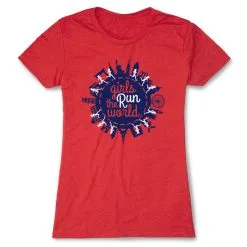 Women's Everyday Runners Tee - Together Girls Run The World® -goneforarun Sales 2023 tr 42138 RED