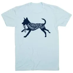 Running Short Sleeve T-Shirt - I'd Rather Be Running With My Dog 23 Running Short Sleeve T-Shirt - I'd Rather Be Running With My Dog -goneforarun Sales 2023 tr 42140 LIGHTBLUE FLAT