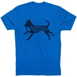 Running Short Sleeve T-Shirt - I'd Rather Be Running With My Dog 27 Running Short Sleeve T-Shirt - I'd Rather Be Running With My Dog -goneforarun Sales 2023 tr 42140 ROYAL FLAT
