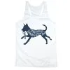 Women's Racerback Performance Tank Top - I'd Rather Be Running With My Dog -goneforarun Sales 2023 tr 42160 WHITE MAIN