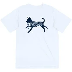 Short Sleeve Performance Tee - I'd Rather Be Running With My Dog 19 Short Sleeve Performance Tee - I'd Rather Be Running With My Dog -goneforarun Sales 2023 tr 42176 WHITE FLAT