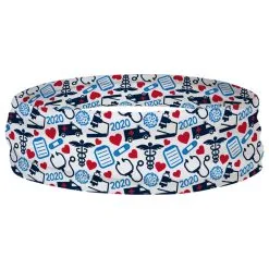 Running Multifunctional Headwear - Healthcare Heroes Pattern RokBAND -goneforarun Sales 2023 tr 42179 WHITE RING