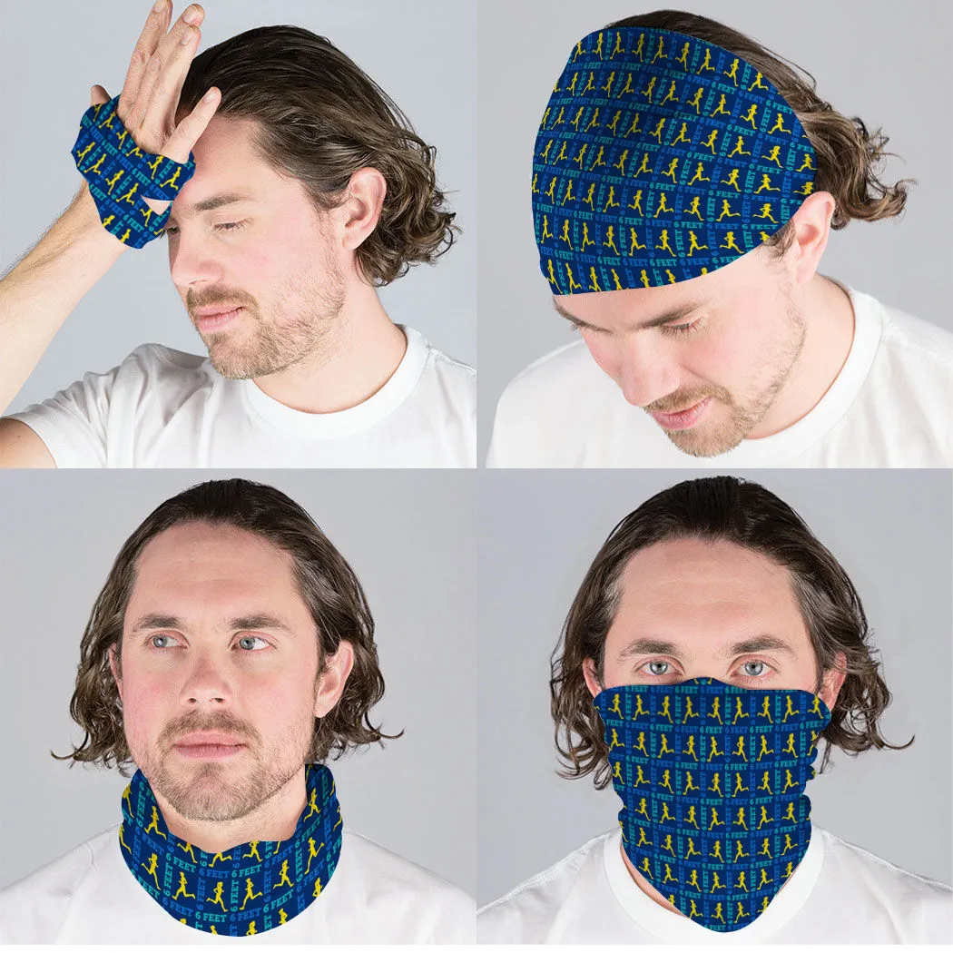 Running Multifunctional Headwear - 6 Feet Social Distance Runner RokBAND 4 Running Multifunctional Headwear - 6 Feet Social Distance Runner RokBAND - Image 2