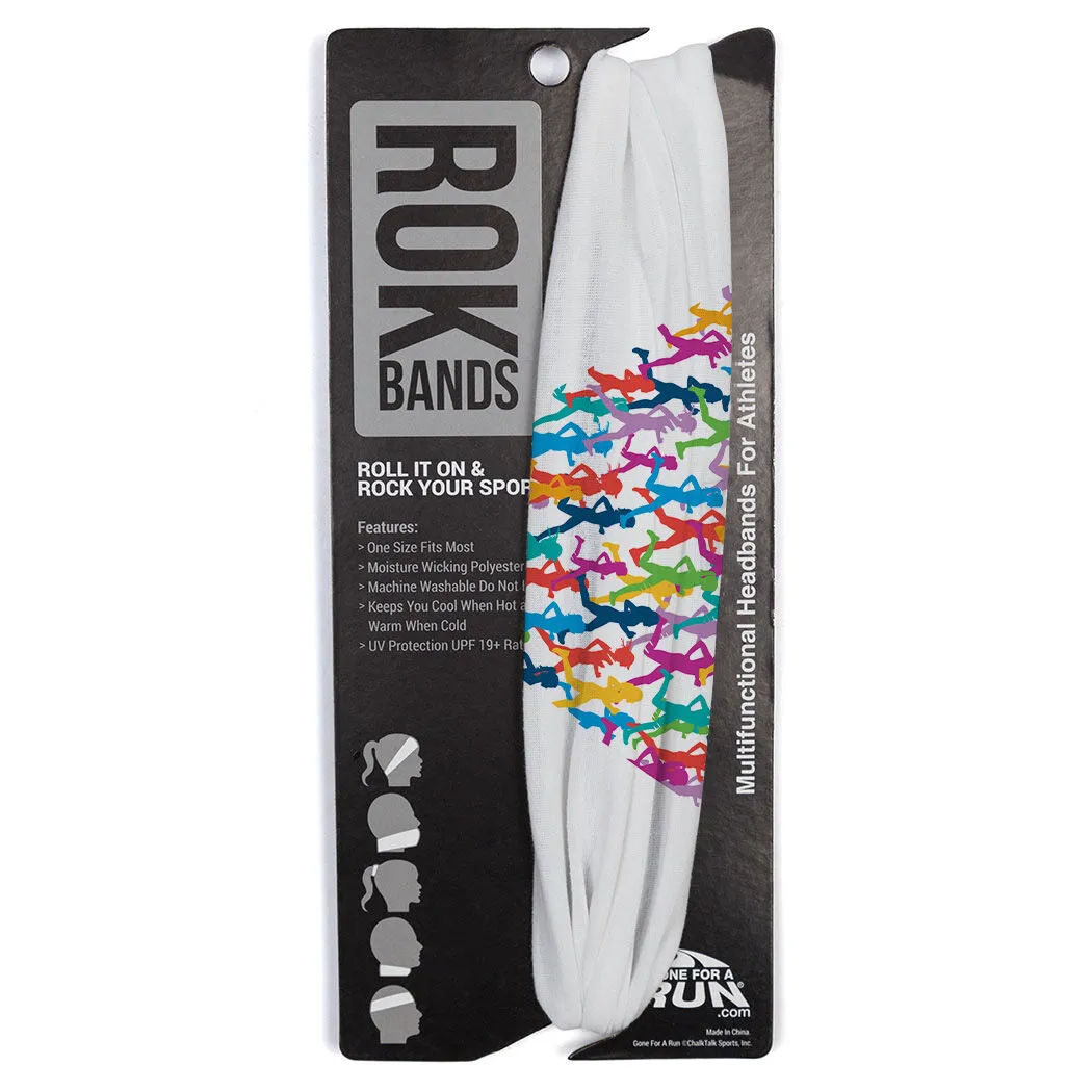 Running Multifunctional Headwear - Heart With Runners RokBAND 7 Running Multifunctional Headwear - Heart With Runners RokBAND - Image 5