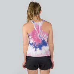 Women's Performance Tank Top - Runner's High Still Legal In 50 States Tie-Dye -goneforarun Sales 2023 tr 42448 MODELBACK