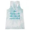 Women's Performance Tank Top - She Believed She Could Tie-Dye -goneforarun Sales 2023 tr 42450 FRONT