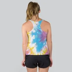 Women's Performance Tank Top - This Is My Happy Hour Tie-Dye 9 Women's Performance Tank Top - This Is My Happy Hour Tie-Dye -goneforarun Sales 2023 tr 42452 MODELBACK