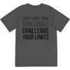 Running Short Sleeve Performance Tee - Don't Limit Your Challenges -goneforarun Sales 2023 tr 42459 GRAPHITE MAIN