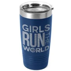 Running 20oz. Double Insulated Tumbler - Girls Run The World® -goneforarun Sales 2023 tr 42699 ROYAL MAIN