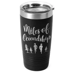 Running 20oz. Double Insulated Tumbler - Miles Of Friendship 20 Running 20oz. Double Insulated Tumbler - Miles Of Friendship -goneforarun Sales 2023 tr 42703 BLACK MAIN