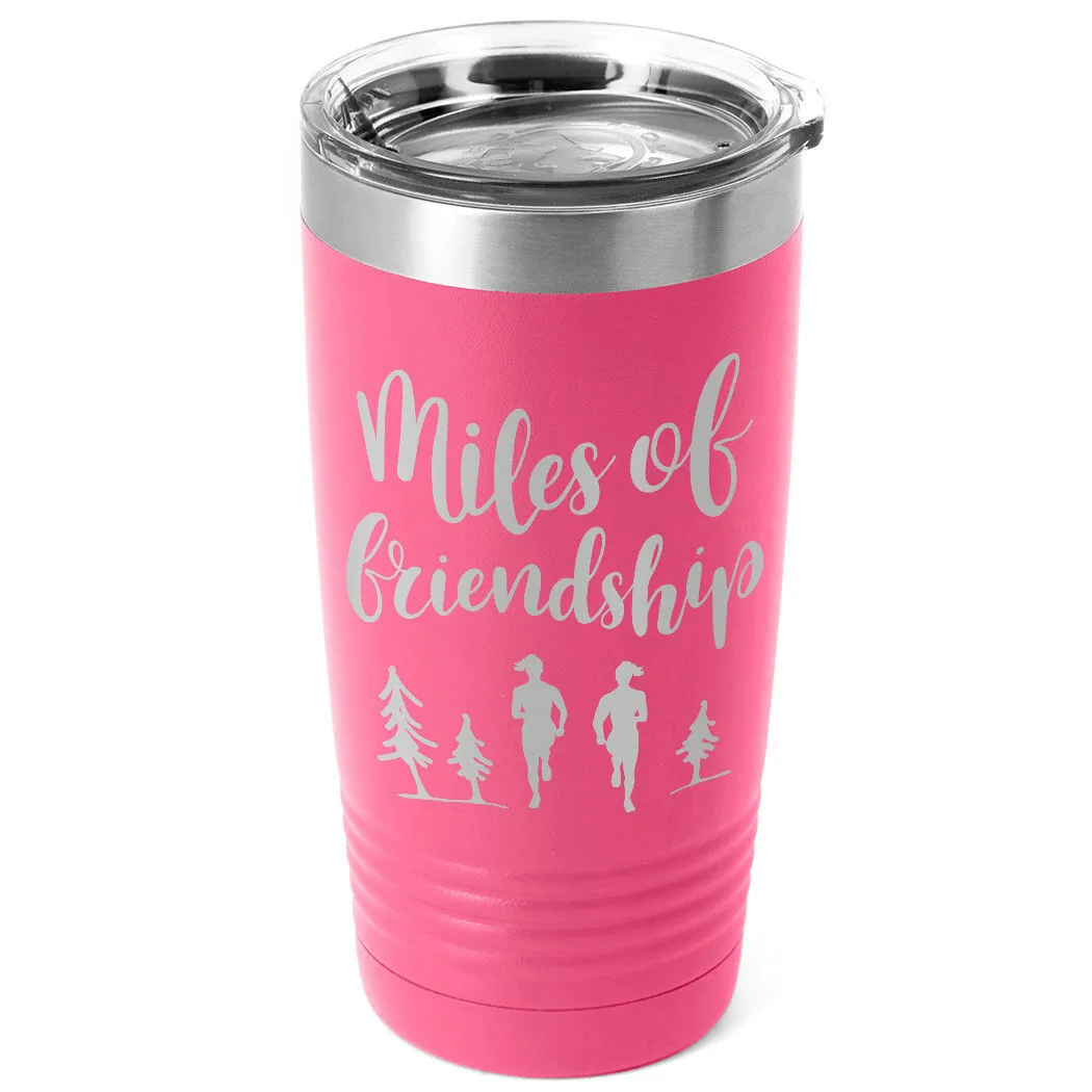 Running 20oz. Double Insulated Tumbler - Miles Of Friendship 11 Running 20oz. Double Insulated Tumbler - Miles Of Friendship - Image 9
