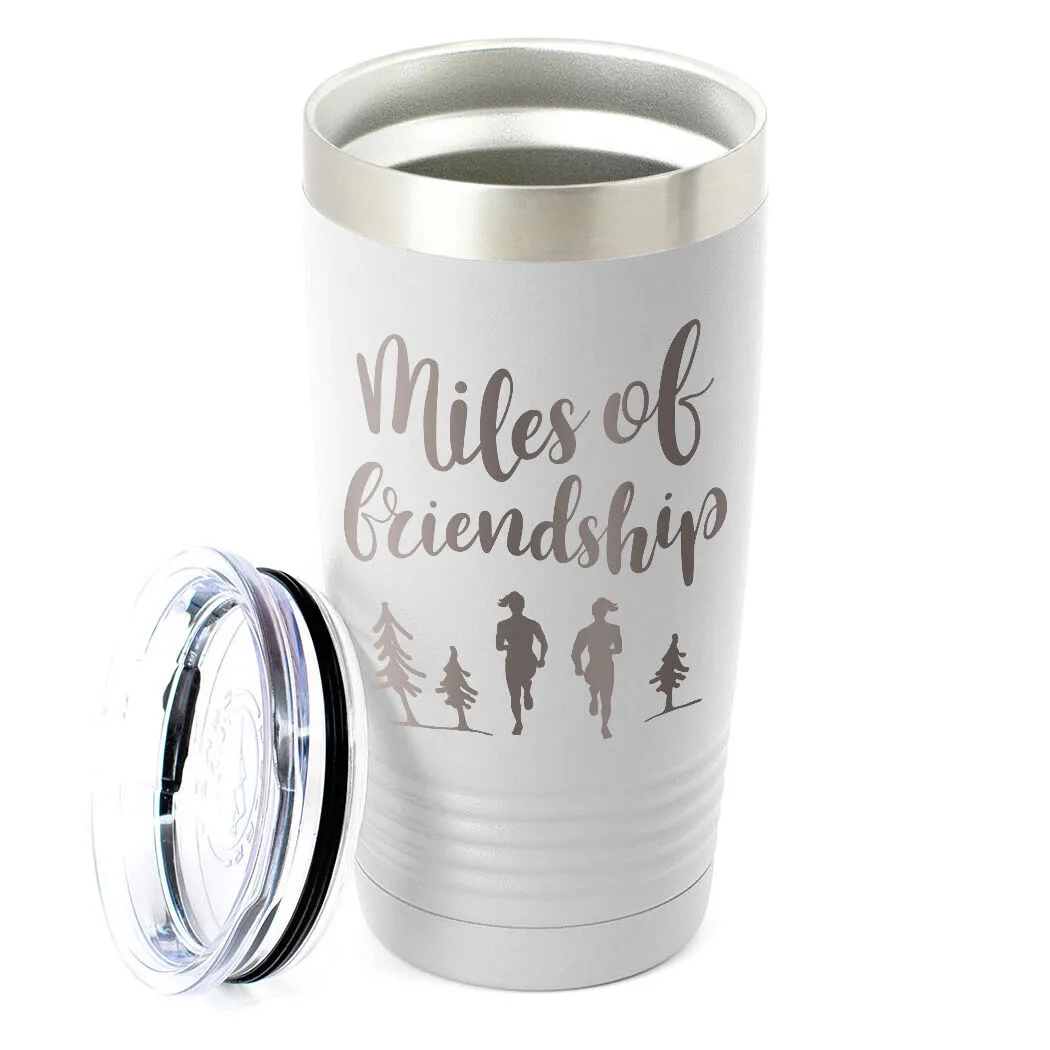 Running 20oz. Double Insulated Tumbler - Miles Of Friendship 4 Running 20oz. Double Insulated Tumbler - Miles Of Friendship - Image 2
