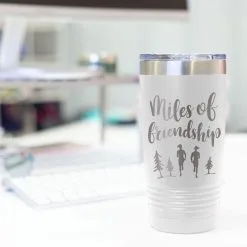 Running 20oz. Double Insulated Tumbler - Miles Of Friendship 19 Running 20oz. Double Insulated Tumbler - Miles Of Friendship -goneforarun Sales 2023 tr 42703 WHITE DESK