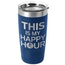 Running 20oz. Double Insulated Tumbler - This Is My Happy Hour -goneforarun Sales 2023 tr 42711 ROYAL MAIN