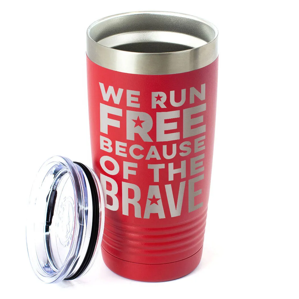 Running 20oz. Double Insulated Tumbler - We Run Free 4 Running 20oz. Double Insulated Tumbler - We Run Free - Image 2