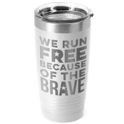Running 20oz. Double Insulated Tumbler - We Run Free 23 Running 20oz. Double Insulated Tumbler - We Run Free -goneforarun Sales 2023 tr 42713 WHITE MAIN
