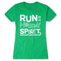 Women's Everyday Runners Tee - Run On Holiday Spirit 20 Women's Everyday Runners Tee - Run On Holiday Spirit -goneforarun Sales 2023 tr 42870 GREEN