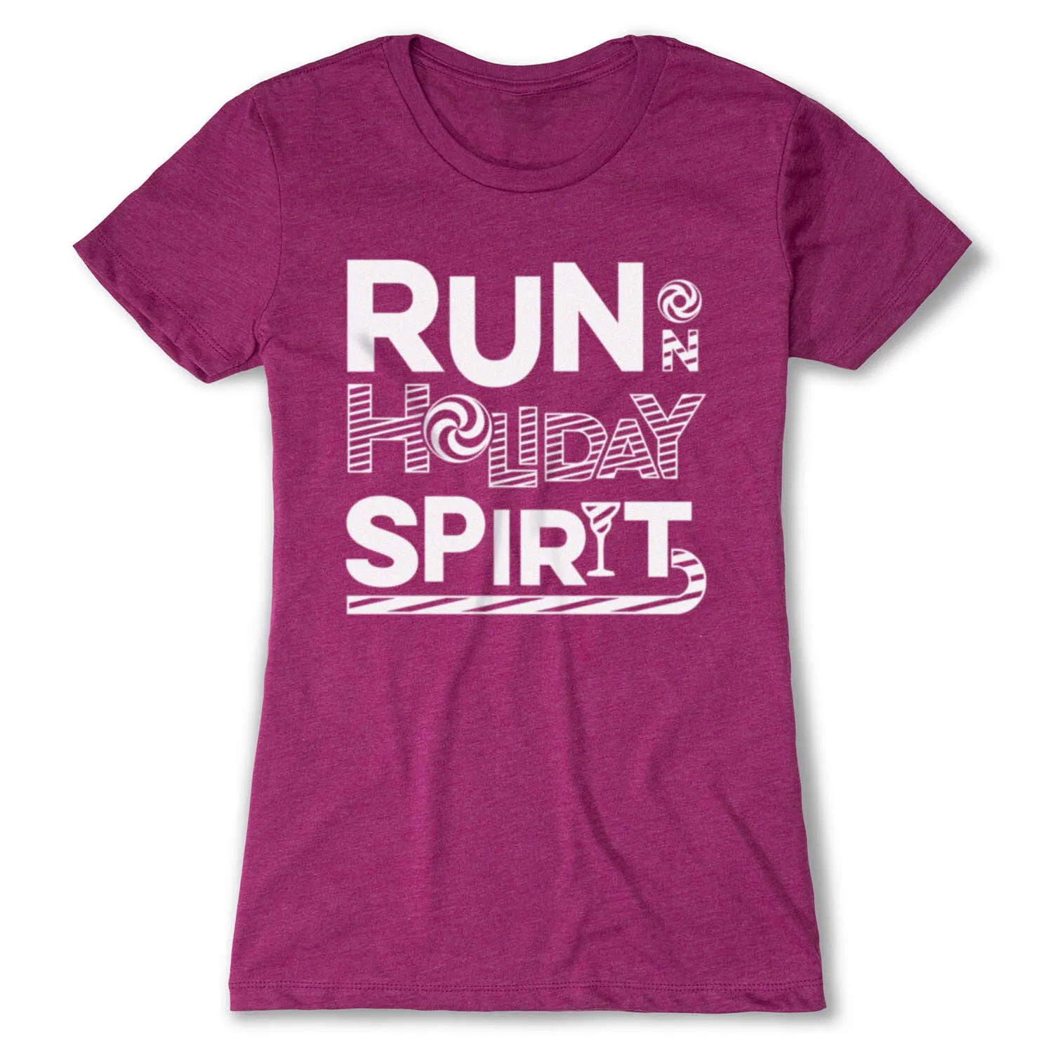 Women's Everyday Runners Tee - Run On Holiday Spirit 11 Women's Everyday Runners Tee - Run On Holiday Spirit - Image 9