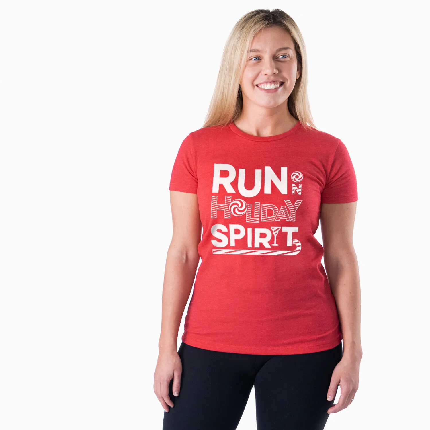 Women's Everyday Runners Tee - Run On Holiday Spirit 4 Women's Everyday Runners Tee - Run On Holiday Spirit - Image 2
