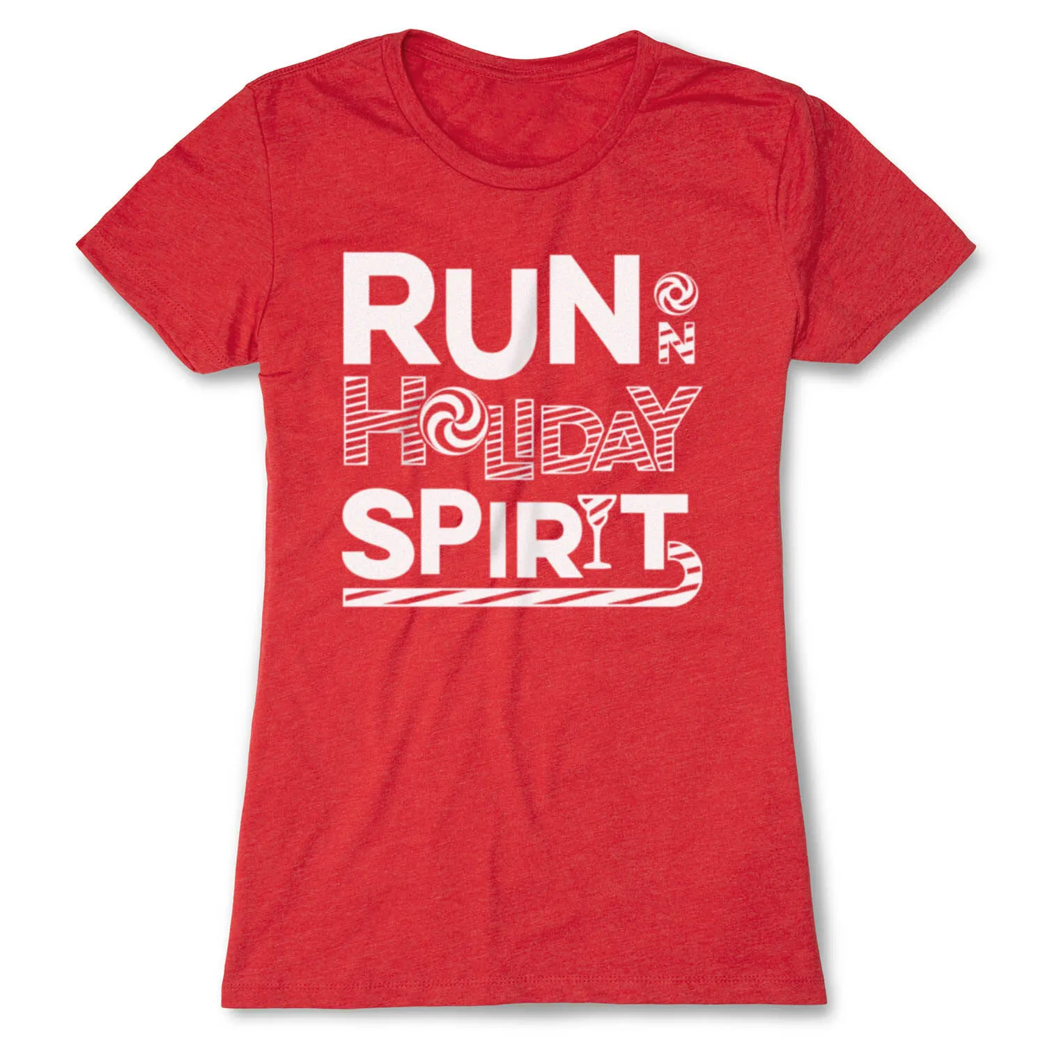 Women's Everyday Runners Tee - Run On Holiday Spirit 3 Women's Everyday Runners Tee - Run On Holiday Spirit