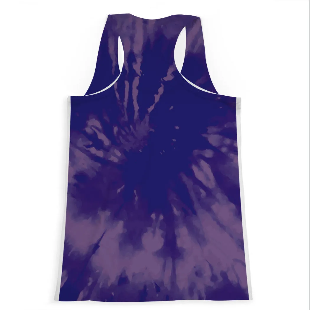 Women's Performance Tank Top - Ninja Tie-Dye 4 Women's Performance Tank Top - Ninja Tie-Dye - Image 2