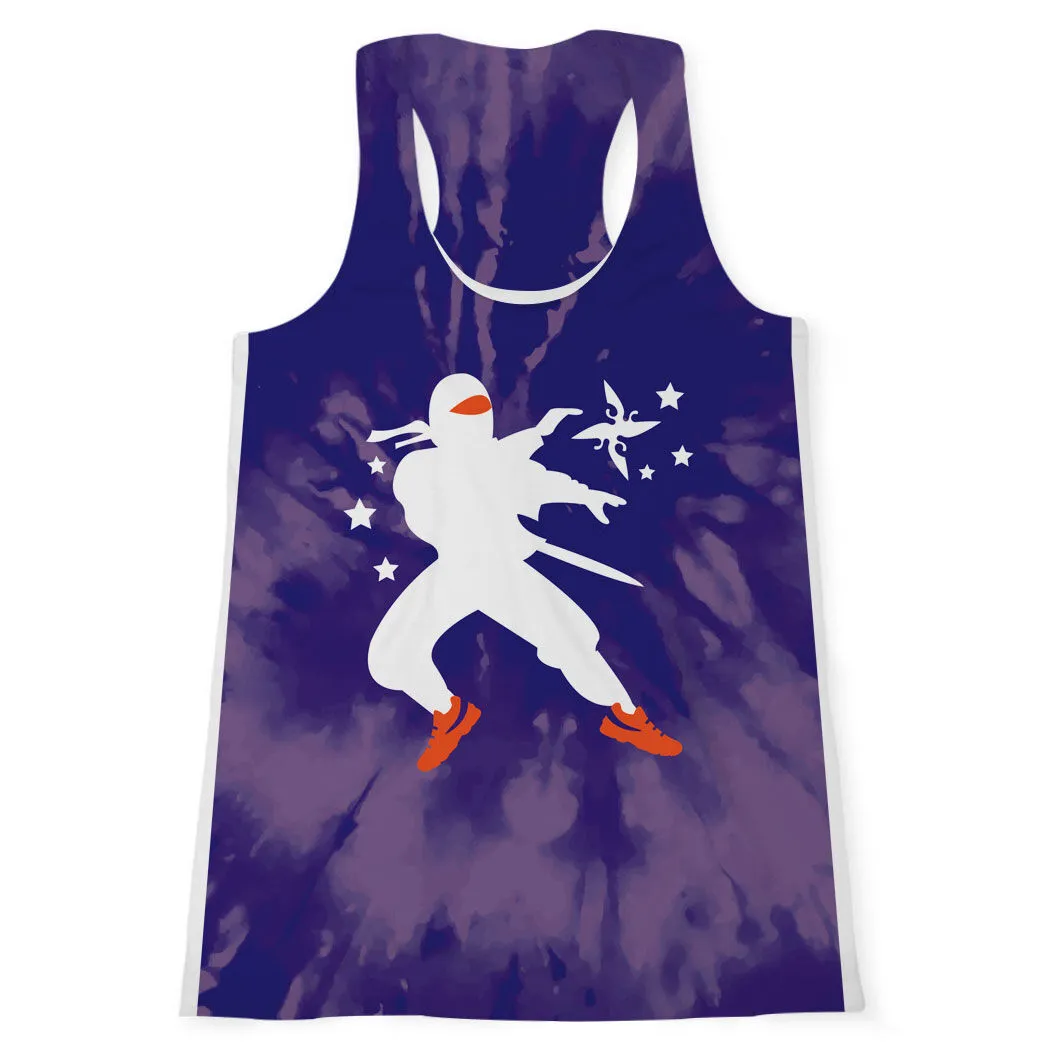 Women's Performance Tank Top - Ninja Tie-Dye 3 Women's Performance Tank Top - Ninja Tie-Dye