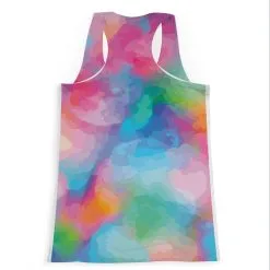Women's Performance Tank Top - It's My Birthday And I'll Run If I Want To Watercolor -goneforarun Sales 2023 tr 42926 BACK