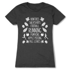 Women's Everyday Runners Tee - Fall Running -goneforarun Sales 2023 tr 42953 CHARCOAL