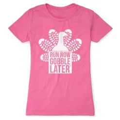 Women's Everyday Runners Tee - Thanksgiving Run 14 Women's Everyday Runners Tee - Thanksgiving Run -goneforarun Sales 2023 tr 42956 HOTPINK