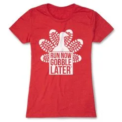 Women's Everyday Runners Tee - Thanksgiving Run 16 Women's Everyday Runners Tee - Thanksgiving Run -goneforarun Sales 2023 tr 42956 RED