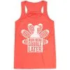 Flowy Racerback Tank Top - Thanksgiving Run -goneforarun Sales 2023 tr 42962 CORAL MAIN