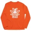 Men's Running Long Sleeve Performance Tee - Thanksgiving Run -goneforarun Sales 2023 tr 42967 ORANGE FLAT