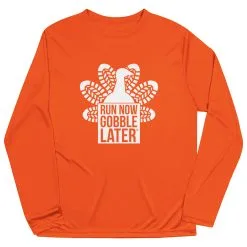 Men's Running Long Sleeve Performance Tee - Thanksgiving Run