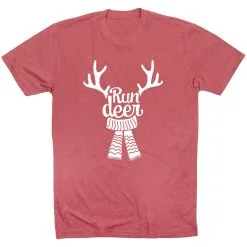 Running Short Sleeve T- Shirt - Run Deer -goneforarun Sales 2023 tr 42973 MAUVE FLAT