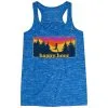 Flowy Racerback Tank Top - Happy Hour -goneforarun Sales 2023 tr 43204 BLUE MAIN