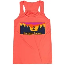 Flowy Racerback Tank Top - Happy Hour 16 Flowy Racerback Tank Top - Happy Hour -goneforarun Sales 2023 tr 43204 CORAL MAIN