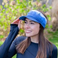 Running Comfort Performance Visor - Mountain Call -goneforarun Sales 2023 tr 43279 LIFESTYLE FEMALE 1