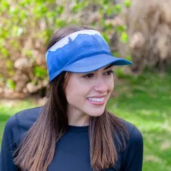 Running Comfort Performance Visor - Mountain Call -goneforarun Sales 2023 tr 43279 LIFESTYLE FEMALE 3